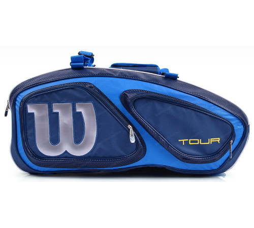 ТЕННИСНАЯ СУМКА WILSON TOUR V BLUE 15