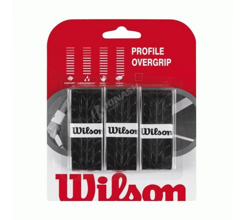 Обмотка Wilson Profile Overgrip BLACK 3PS