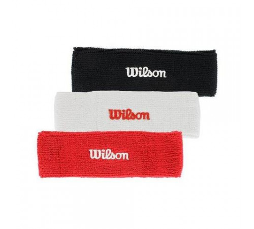 Повязка WILSON Headband Red