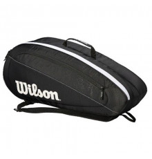 WILSON FEDERER TEAM BLACK/WHITE 6 RAK Z 834806